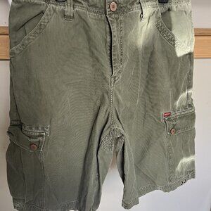 Guess Cargo Shorts, Green, 36